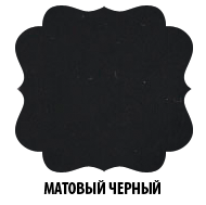 Ретро радиатор Exemet в цвете матовый черный